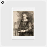 アートポストカード-Jan antonides van der linden - レンブラント ファン レイン Postcard.