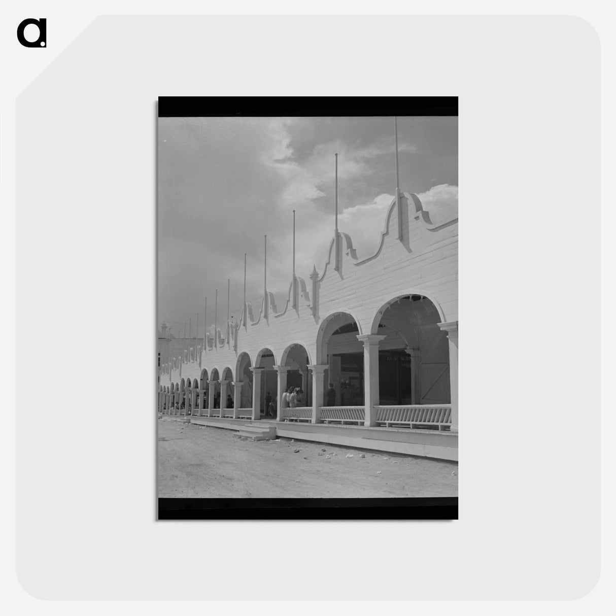 アートポストカード-Columbia Gardens, Butte
 - ラッセル リー Postcard.