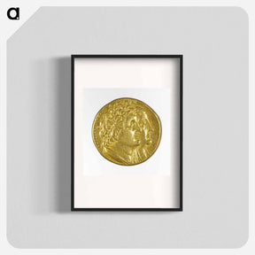 アートポスター-Oktodrachm with Ptolemy I and Berenike I
 - セントルイス美術館 Poster.