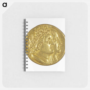 アートメモ帳-Oktodrachm with Ptolemy I and Berenike I
 - セントルイス美術館 Memo.