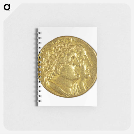 アートメモ帳-Oktodrachm with Ptolemy I and Berenike I
 - セントルイス美術館 Memo.