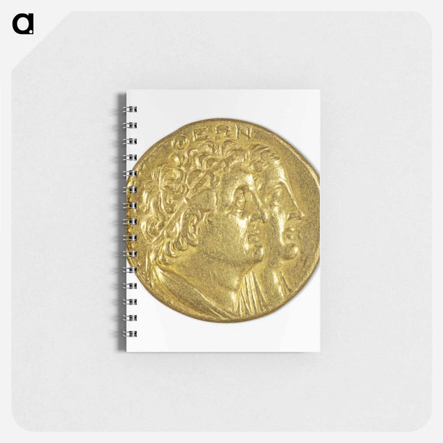 アートメモ帳-Oktodrachm with Ptolemy I and Berenike I
 - セントルイス美術館 Memo.