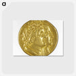 アートポストカード-Oktodrachm with Ptolemy I and Berenike I
 - セントルイス美術館 Postcard.