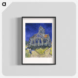 The Church at Auvers - フィンセント ファン ゴッホ Poster.