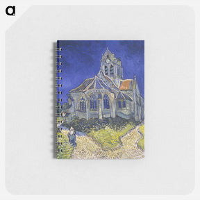 アートメモ帳-The Church at Auvers - フィンセント ファン ゴッホ Memo.