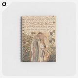 アートメモ帳-Songs of Innocence and of Experience, Plate 37, "Nurses Song" - ウィリアム ブレイク Memo.