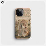 Songs of Innocence and of Experience, Plate 37, "Nurses Song" - ウィリアム ブレイク Phone Case.