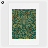 Flower Garden - William Morris Poster.