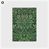 Flower Garden - ウィリアム モリス Postcard.