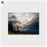 2-77_Albert-Bierstadt_postcard