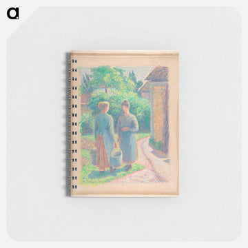 Two Women in a Garden - カミーユ ピサロ Memo.