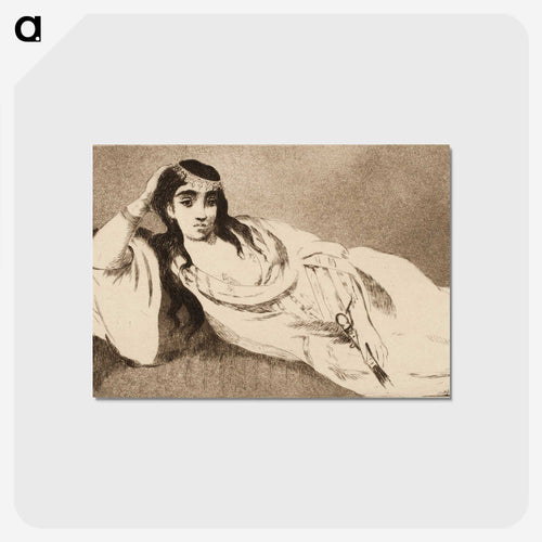 Odalisque - エドゥアール マネ Postcard.