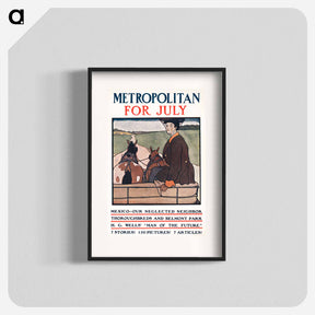 アートポスター-Metropolitan for July - エドワード ペンフィールド Poster.