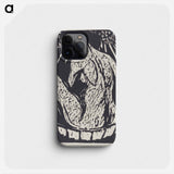 Female Nude - Ernst Ludwig Kirchner Phone Case.