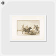 アートポストカード-The Art of Bullfighting - フランシスコ デ ゴヤ Postcard.