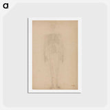 アートポストカード-Human Skeleton, Anterior View
 - ジョージ スタッブス Postcard.