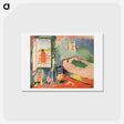 アートポストカード-Collioure Interior - アンリ マティス Postcard.