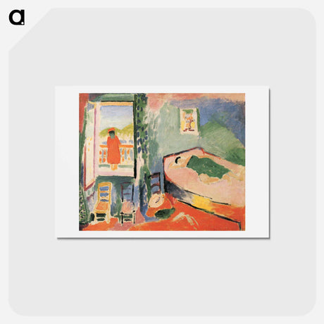 アートポストカード-Collioure Interior - アンリ マティス Postcard.