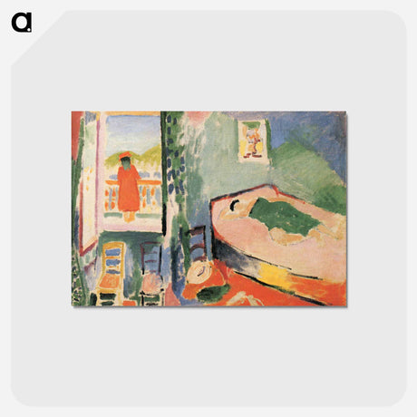 アートポストカード-Collioure Interior - アンリ マティス Postcard.