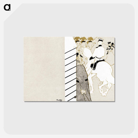 アートポストカード-German Babylon - アンリ ド トゥールーズ ロートレック Postcard.