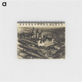 アートメモ帳-The Escorial from the Seat of Phillip
 - ジョセフ ペネル Memo.