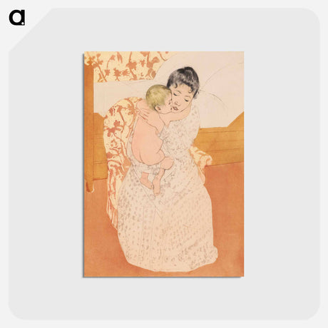 アートポストカード-Maternal Caress - メアリー カサット Postcard.