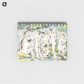 アートメモ帳-The Bathers - ポール セザンヌ Memo.