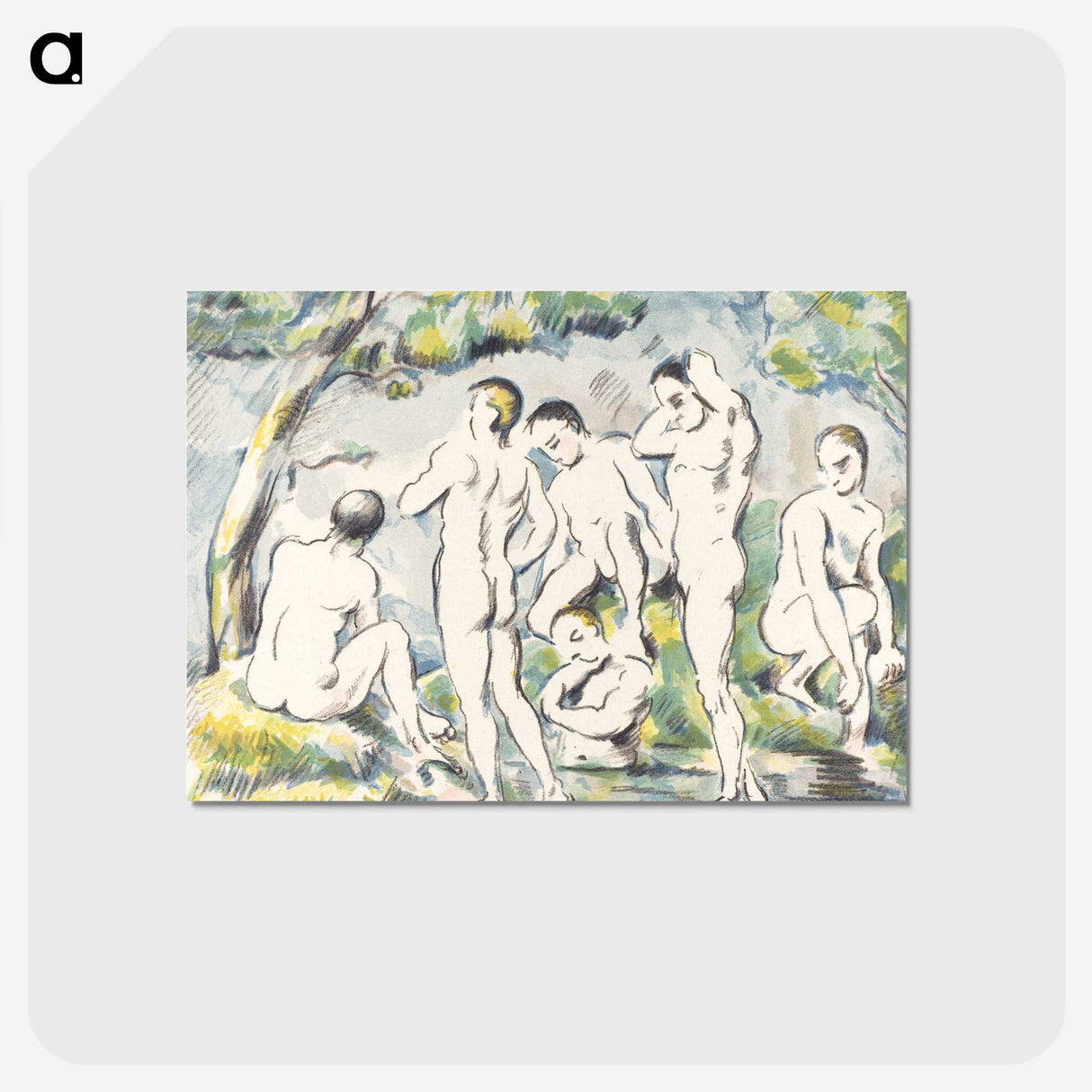 2-77_Paul-Cezanne_postcard
