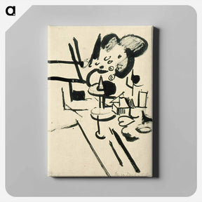アートパネル-Still life - テオ ファン ドゥースブルフ Canvas.
