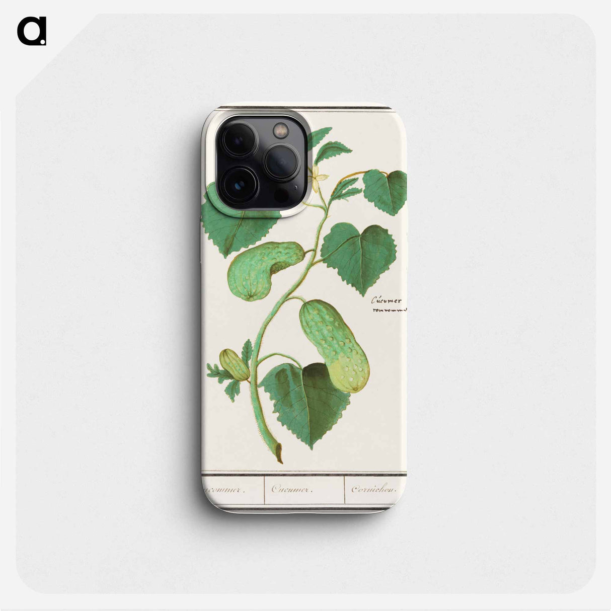 Cucumber - アンセルムス ボエティウス デ ブート Phone Case.