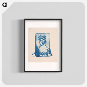 アートポスター-Portrait of a man - アーノルド ピーター ワイズ クビンチャン Poster.