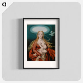 アートポスター-Madonna and Child
 - バーンズ・コレクション Poster.