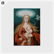 アートポストカード-Madonna and Child
 - バーンズ・コレクション Postcard.