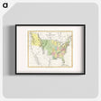 アートポスター-A Moral and Political Sketch of the United States of North America with a note on Negro Slavery
 - 大英図書館 Poster.