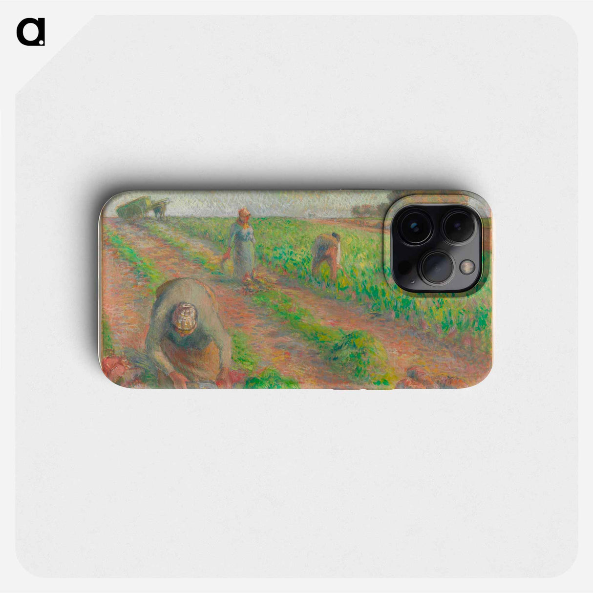 The Beet Harvest - Camille Pissarro Phone Case.