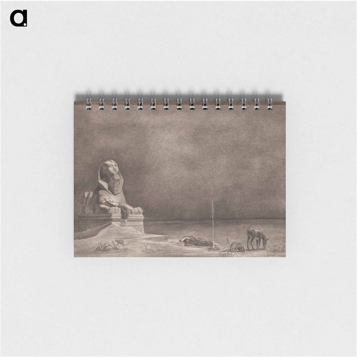 アートメモ帳-Rest on the Flight to Egypt
 - クリーブランド美術館 Memo.