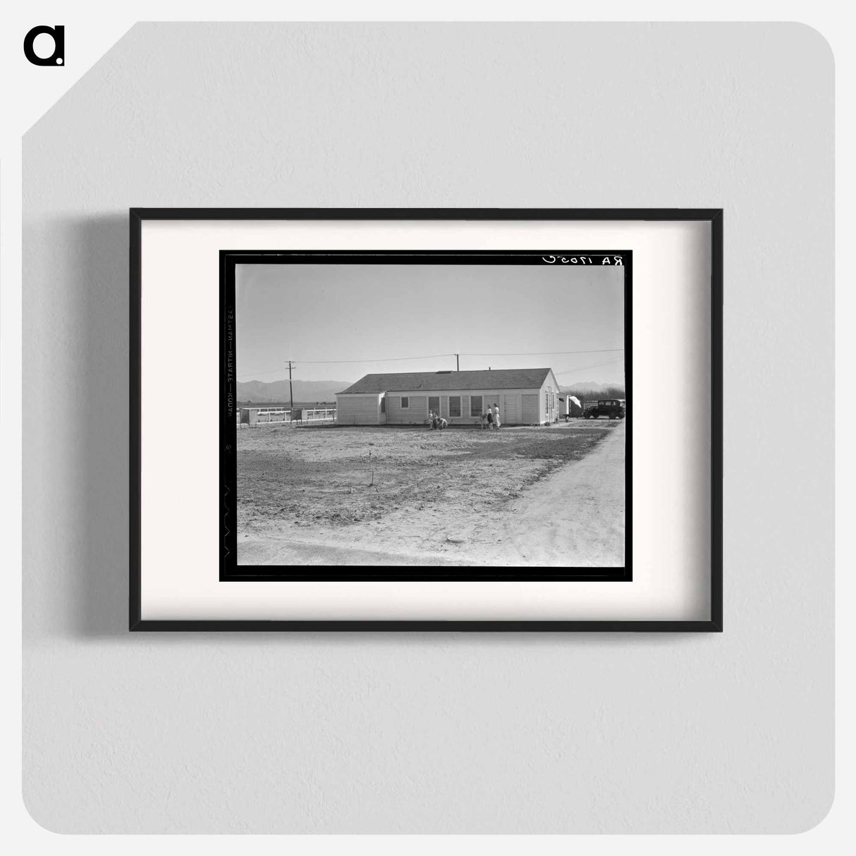 San Fernando federal subsistence homesteads - Dorothea Lange Poster.