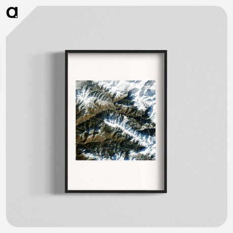 アートポスター-Skiing Sochi
 - 上空からの地球 Poster.