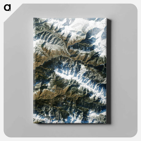 アートパネル-Skiing Sochi
 - 上空からの地球 Canvas.