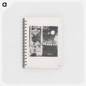 アートメモ帳-Mlle Bécat at the Café des Ambassadeurs - エドガー ドガ Memo.