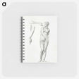 アートメモ帳-Standing Female Nude and Sketches of Arms - エドワード バーン ジョーンズ Memo.