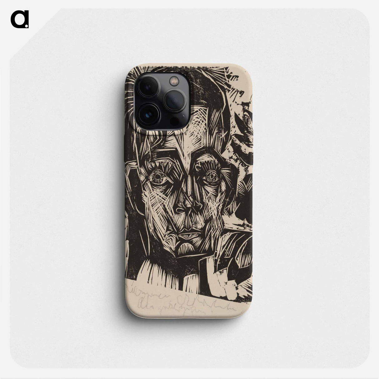 Head of Dr. Robert Binswanger - エルンスト ルートヴィヒ キルヒナー Phone Case.