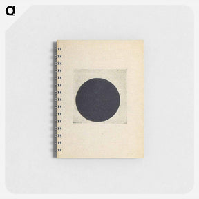 アートメモ帳-Composition with a black circle - カジミール マレーヴィチ Memo.