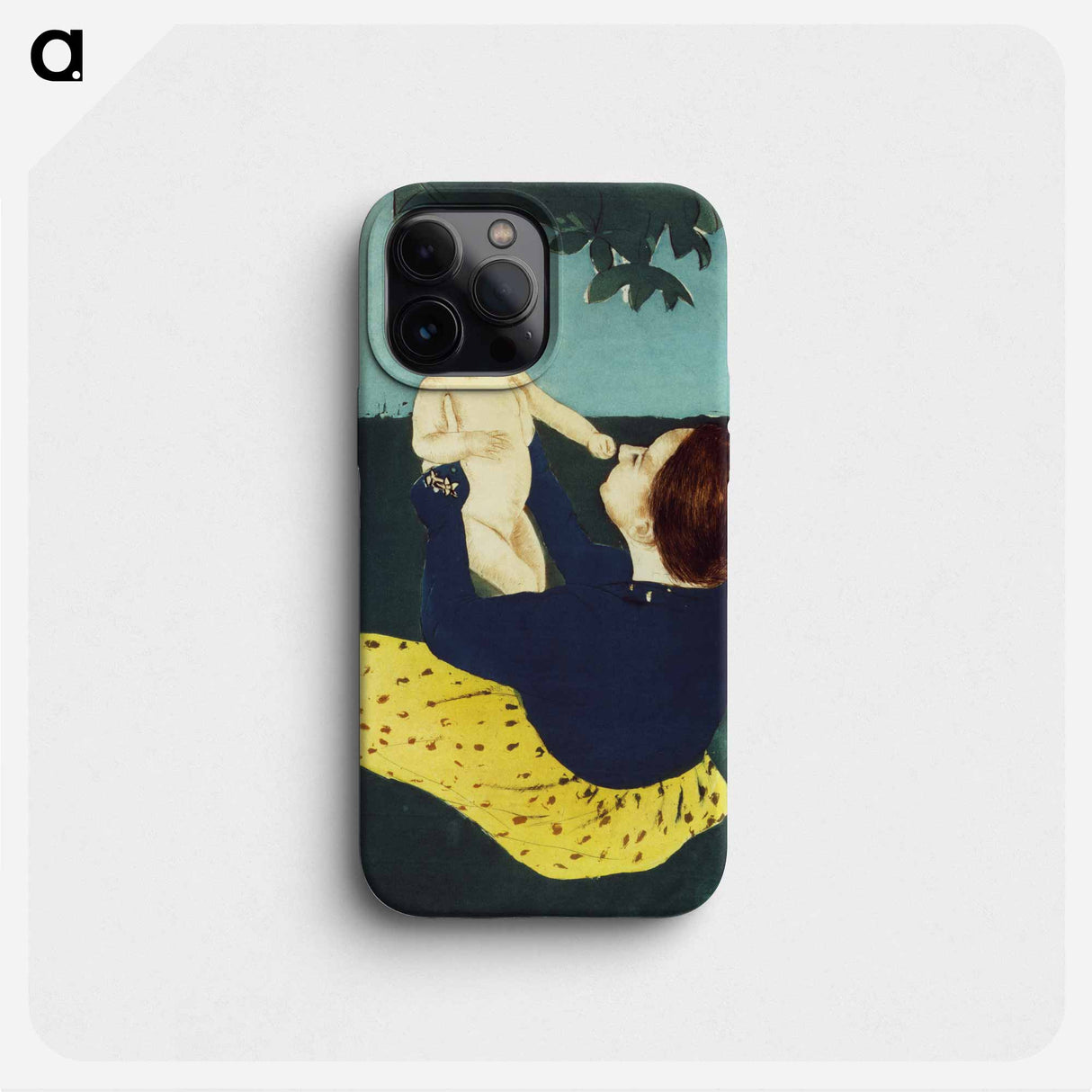 Under the Horse Chestnut Tree - メアリー カサット Phone Case.