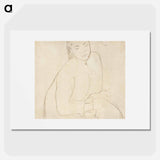 Seated Tahitian Woman - ポール ゴーギャン Poster.