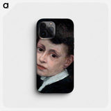 Brother of Marie Le Cœur - ピエール オーギュスト ルノワール Phone Case.