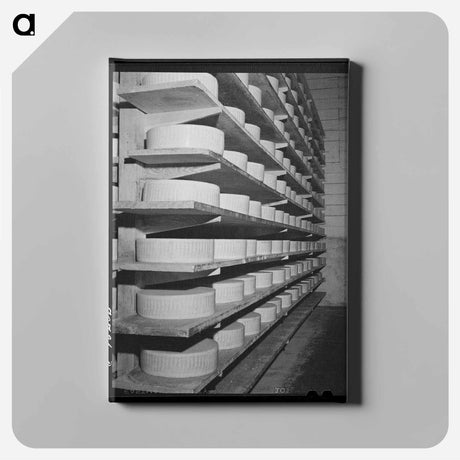 アートパネル-Boilers in Oil Field, Seminole, Oklahoma
 - ラッセル リー Canvas.