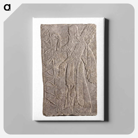 アートパネル-Winged Genie Relief
 - セントルイス美術館 Canvas.