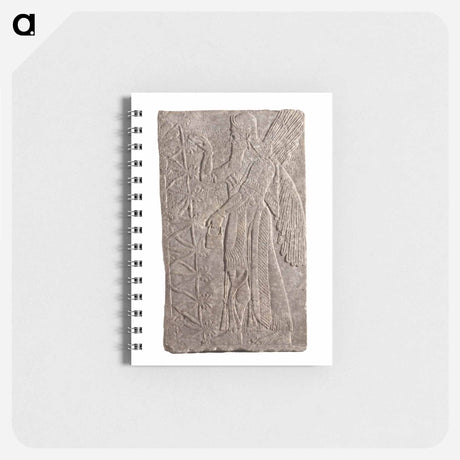 アートメモ帳-Winged Genie Relief
 - セントルイス美術館 Memo.