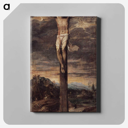 Crucifixion - ティツィアーノ ヴェチェッリオ Canvas.